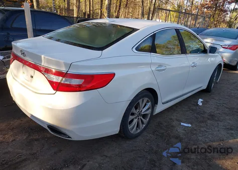 2013 Hyundai Azera из США, поврежденный, VIN KMHFG4JG5DA281071